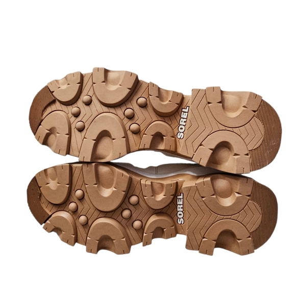 Sorel Brex Chelsea Ankle Boot Leather Women's 7.5 Pull On Natural Sea Salt - Picture 6 of 14